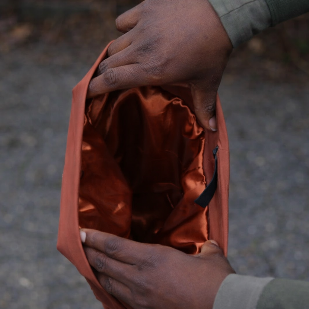 Thin Bamboo Satin Lined Bonnet Beanie
