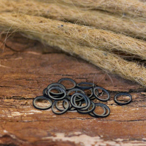 Natural latex rubberbands