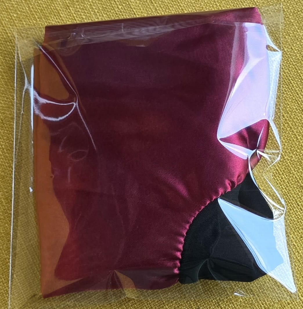 Satijnen Bonnet - Lang