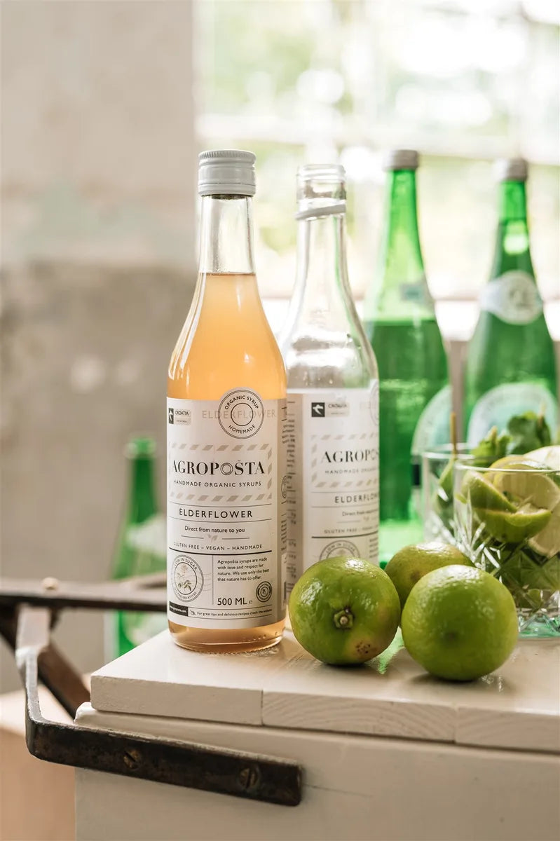 Vlierbloesem - Elderflower Lemonade 500ml  Agroposta