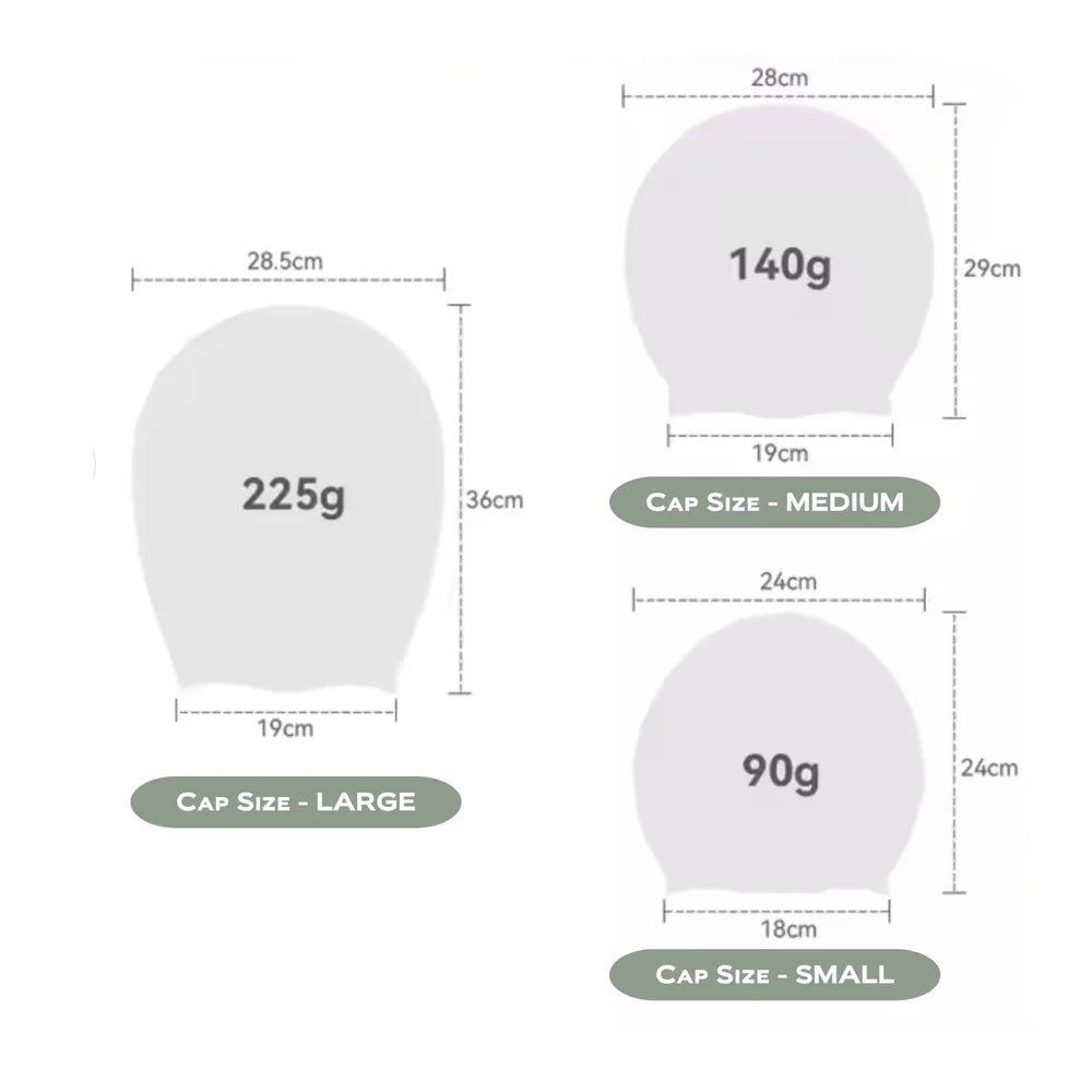 Locks Siliconen Zwemmuts